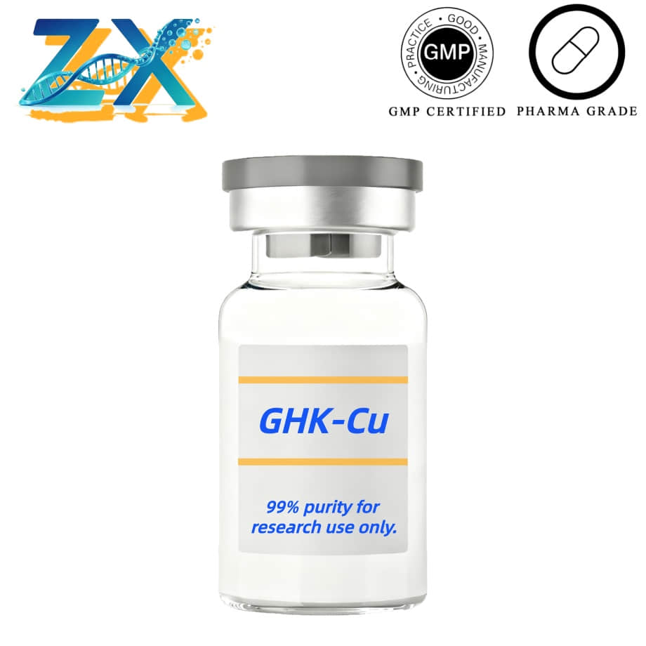 ghk-cu gmp 12% Copper Peptide Ghk Cu Serum with 4% Hyaluronic Acid Anti Wrinkle 1 fl oz Our old face cream was white and only 2400mcgnow its blue and measured in milligrams 99% Purity Top 10 Research